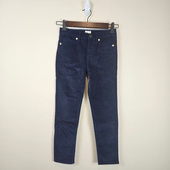 Crewcuts Navy Runaround Corduroy Pants Girls Size 8 - Picture 1 of 4